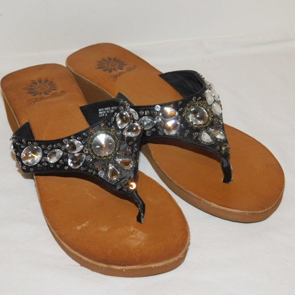Yellow Box Shoes Yellow Box Lila Flip Flop Sandals Size 8
